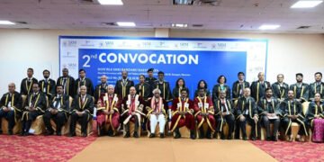 2nd Annual Convocation of SRM University Delhi-NCR Sonepat Conducted at JLNS Auditorium