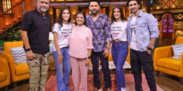 Anubhav Sinha and Ratnaa Sinha lead the team of their film Middle Class Love and gate crashed Kapil Sharma’s show