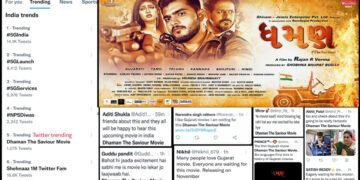 Producer Shobhna Bhupat Bodar & Director Rajan R Verma trend on Twitter for Dhaman the Saviour Movie-World Media Network