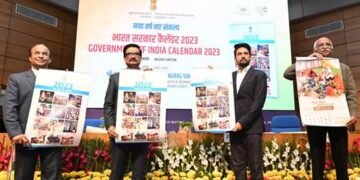 Union Minister Shri Anurag Thakur unveils Official Government of India Calendar for 2023