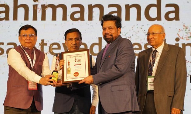 Coveted Lifetime Achievement Award 2023 conferred on OSL Founder Mahimananda Mishra