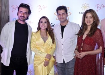 Dhrriti Saharan launches her Music Label SOUL TUNES inaugurated by Vidya Malavade in Juhu Mumbai