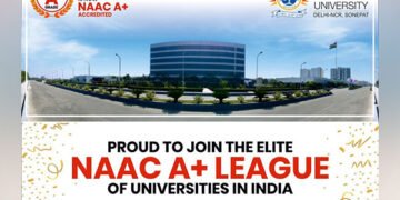 SRM University Delhi-NCR, Sonepat Achieves Coveted A+ Grade from NAAC