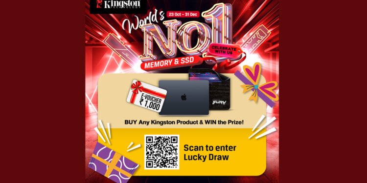 Join Kingston Technology’s Year End Celebration Extravaganza Now!