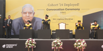 Vice-President of India, Shri Jagdeep Dhankhar graces Masters’ Union Convocation Ceremony as Chief Guest